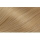 Clip in vlasy vlnité 100% lidské REMY 50cm - přírodní blond