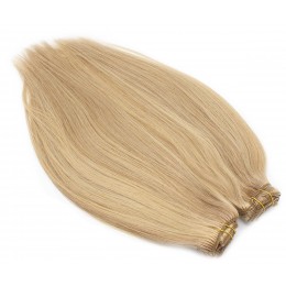 Deluxe clip in sada 50cm přírodní/světlejší blond