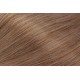 Deluxe clip in vlasy vlnité 100% lidské REMY 50cm - světle hnědá