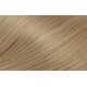 Deluxe clip in vlasy vlnité 100% lidské REMY 50cm - přírodní blond