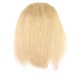 Clip in ofina - patka z pravých vlasů - Přírodní a světlejší blond