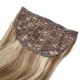 Easy Clip 50cm - lidské vlasy REMY - tmavý melír
