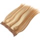 Flip in halo vlasy 50cm - melír medová a světlá blond