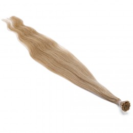 45cm slovanské vlasy pro metodu keratin 0,7g/pr. – přírodní blond