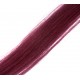 Clip in pramínky REMY 45 cm, 4ks - burgundská