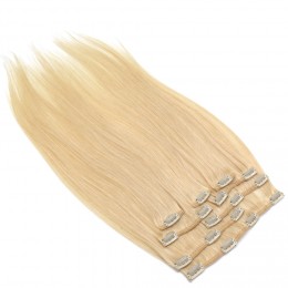 Clip in vlasy 60 cm, 2. jakost - světlá blond