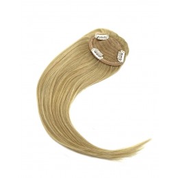 Zahušťovací Clip in příčesek 100% lidské vlasy evropského typu - nejsvětlejší blond