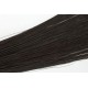 Easy Clip 50cm - lidské vlasy REMY - tmavě hnědá