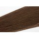 Easy Clip 50cm - lidské vlasy REMY - středně hnědá