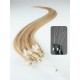 40cm vlasy evropského typu pro metodu Micro Ring / Easy Loop 0,5g/pr. – přírodní blond