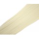 Clip culík / cop ze 100% japonského kanekalonu 60cm rovný - platina