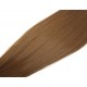 Clip culík / cop ze 100% japonského kanekalonu 60cm kudrnatý - středně hnědý