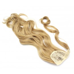 Clip culík / cop ze 100% japonského kanekalonu 60cm kudrnatý - přírodní blond