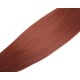 Clip culík / cop ze 100% japonského kanekalonu 60cm rovný - měděná