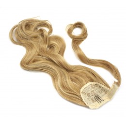 Clip culík / cop ze 100% japonského kanekalonu 60cm kudrnatý - přírodní / světlejší blond