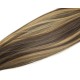 Clip pás kanekalon 60cm rovný - tmavý melír