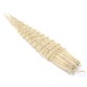 50cm vlasy pro metodu Micro Ring / Easy Loop 0,5g/pr. kudrnaté – platina