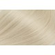 60cm Tape hair / pu extension / Tape IN lidské vlasy remy kudrnaté – platina